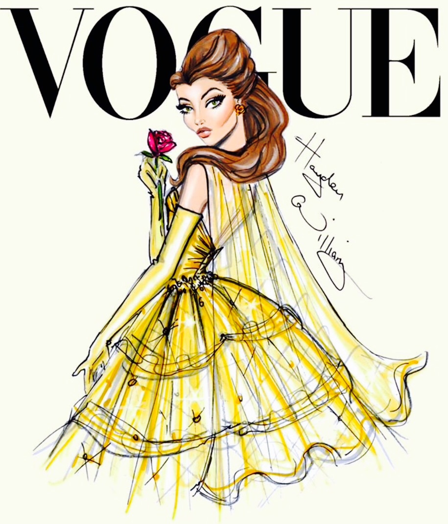 Vogue, Disney, And Princess Image - Vogue Disney Princess - HD Wallpaper 