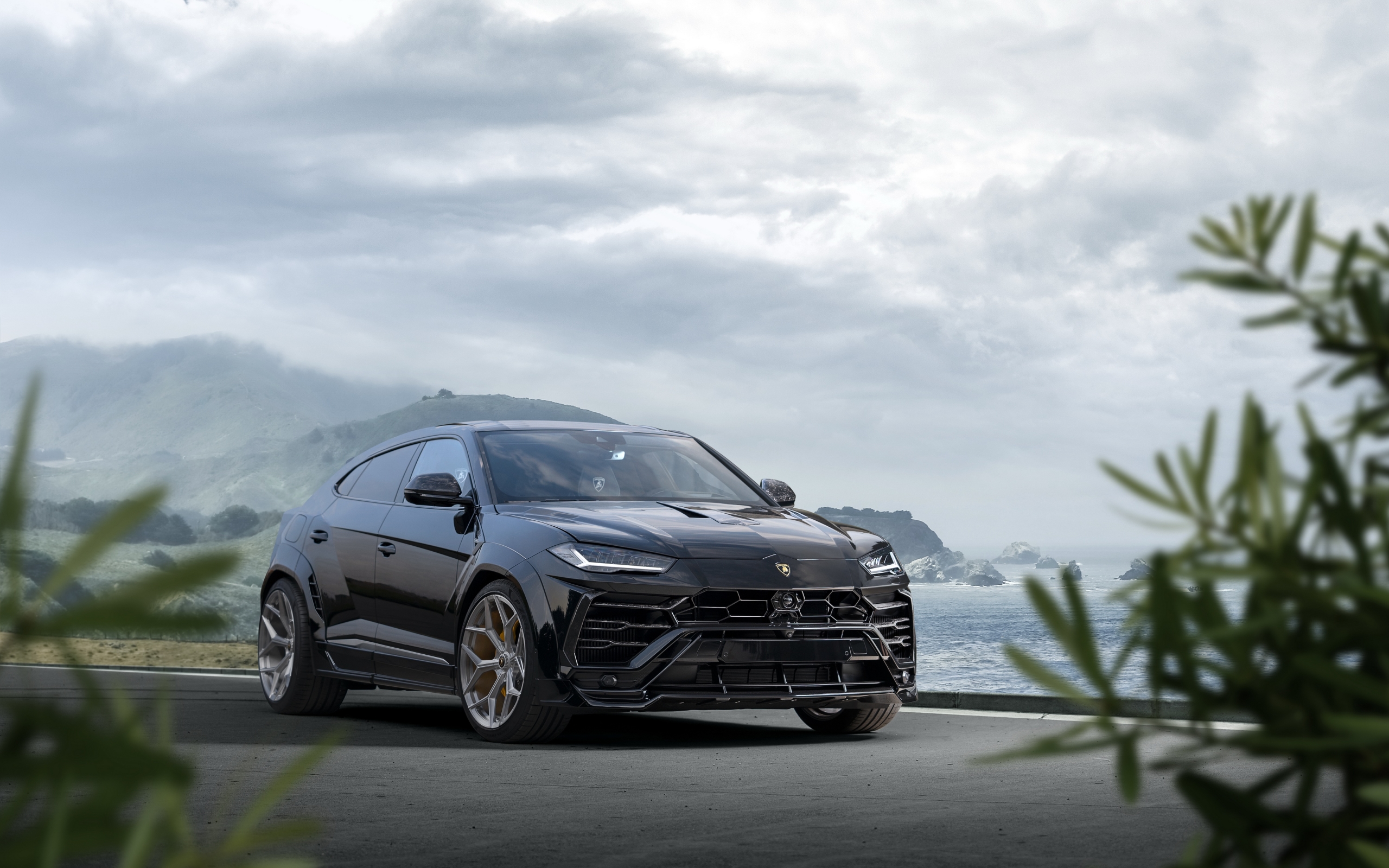 Wallpaper Of Black, Car, Lamborghini, Lamborghini Urus, - Lamborghini Urus Novitec - HD Wallpaper 
