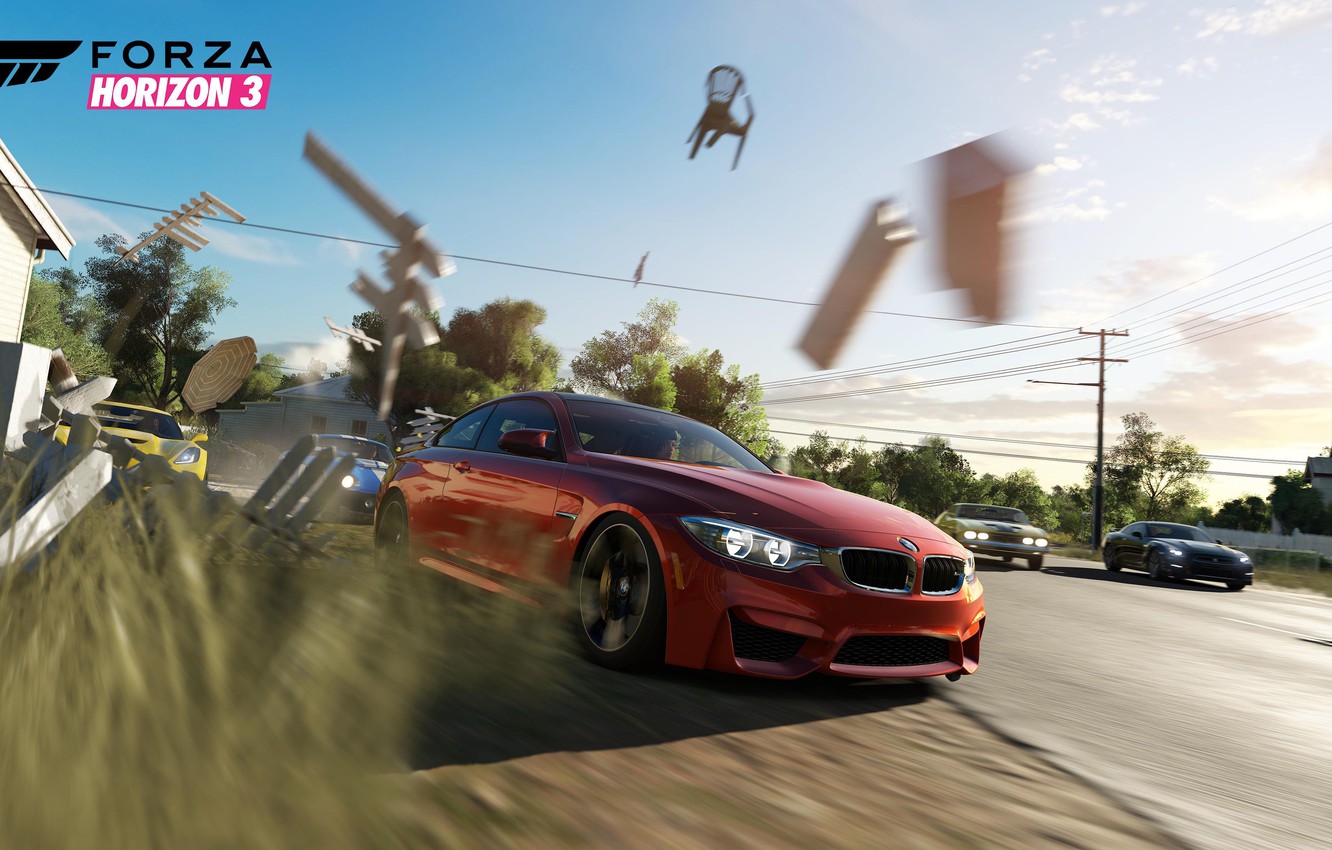 Photo Wallpaper Microsoft, Car, Game, Forza Horizon - Forza Horizon 3 4k - HD Wallpaper 