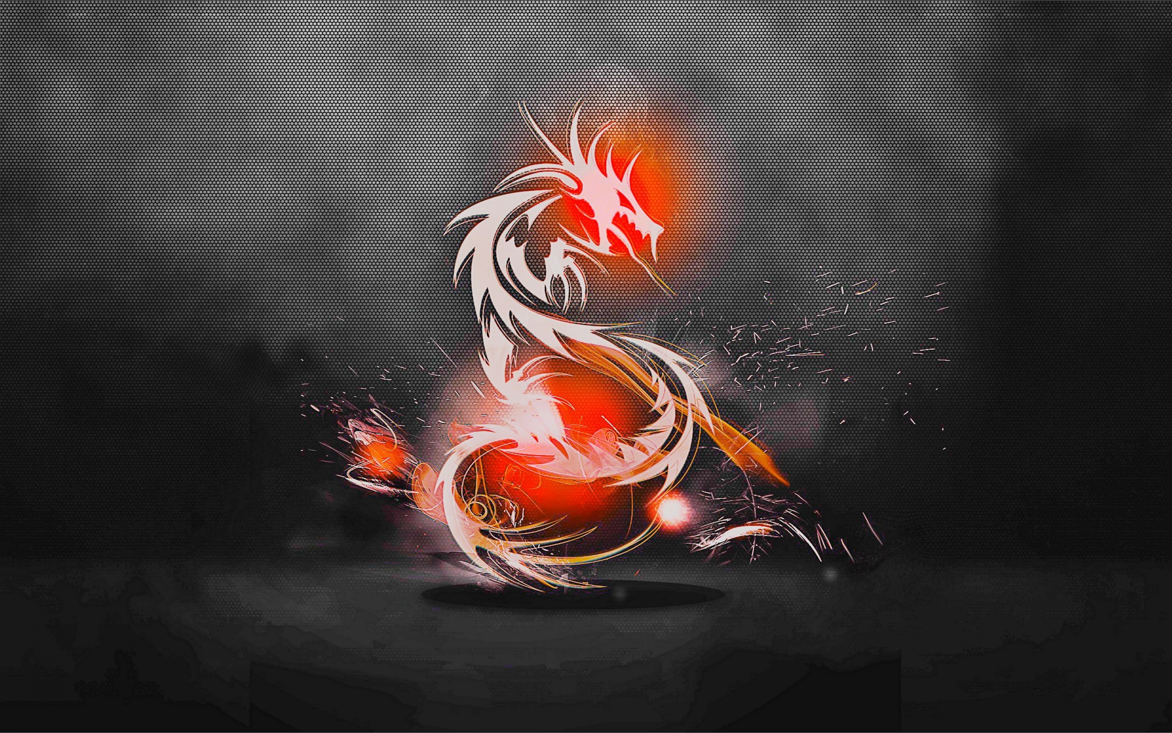 Top On F - Fire Dragon Wallpaper Download - HD Wallpaper 