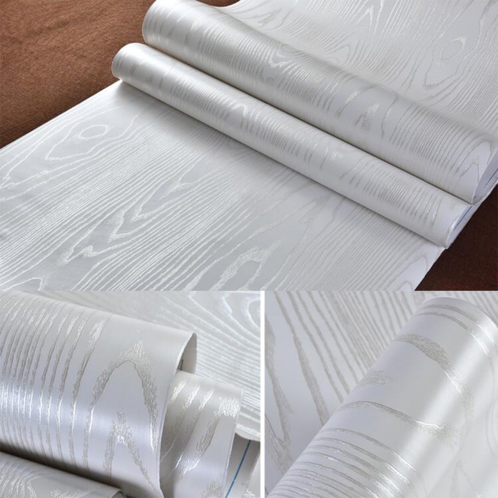 Shelf Liner 3d Embossed Silver White Wood Grain Wallpaper - Contact Paper - HD Wallpaper 