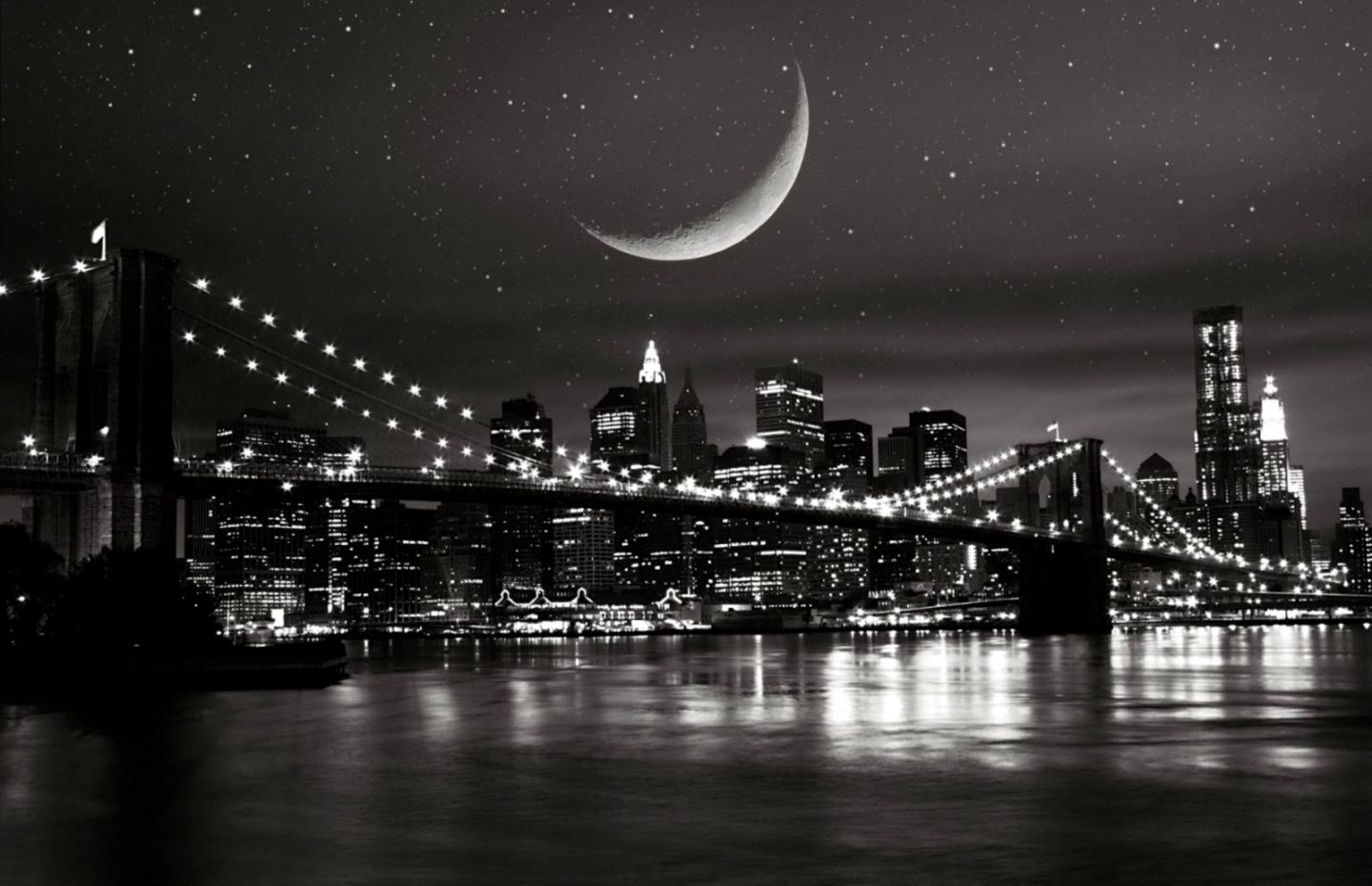 Nyc Black And White Wallpaper - Nyc Black And White Wallpaper Hd - HD Wallpaper 
