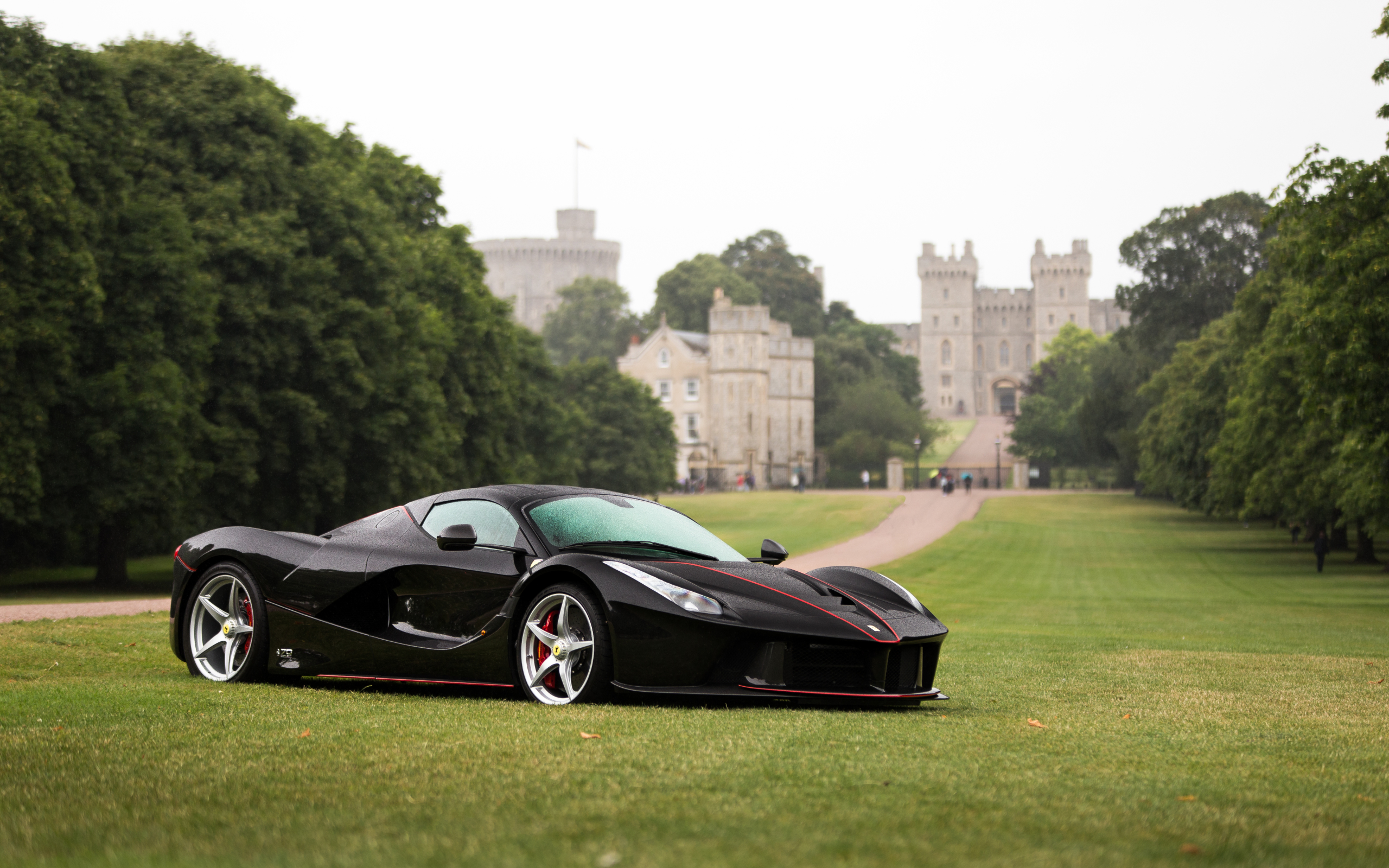 Wallpaper Of Vehicles, Ferrari Laferrari, Black, Car, - Ferrari Supercar Black - HD Wallpaper 