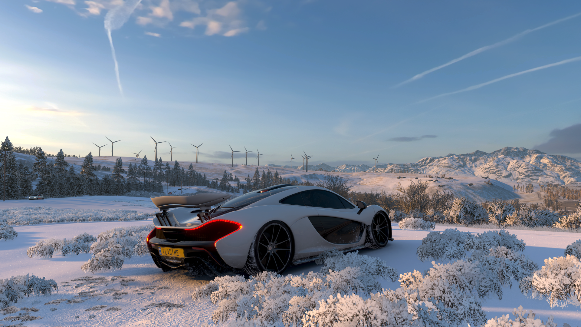 Mclaren P1, Snow, Forza Horizon 4, In-game, Supercars - Forza Horizon 4 Hd - HD Wallpaper 