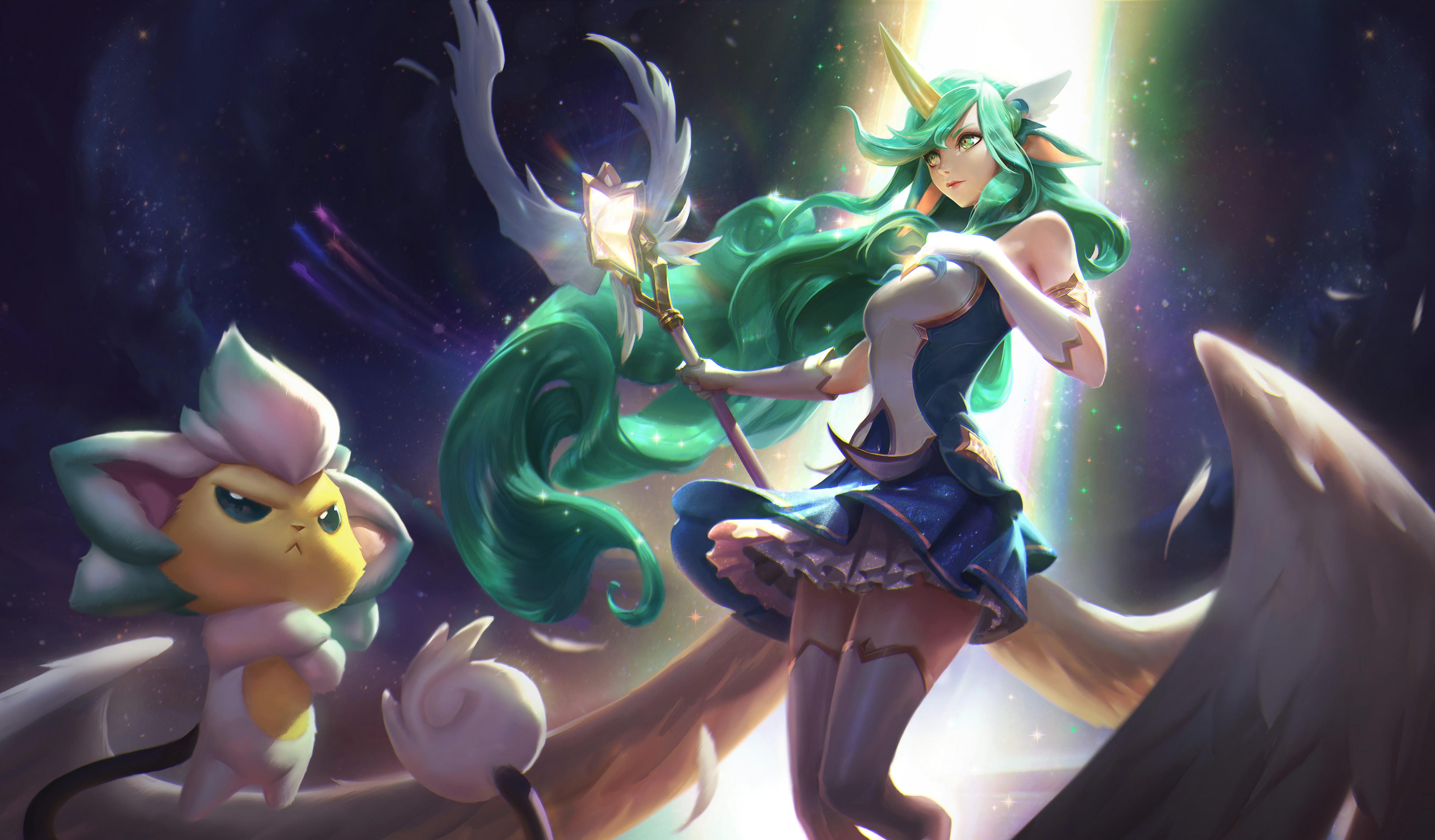 Star Guardian Soraka Hd - HD Wallpaper 