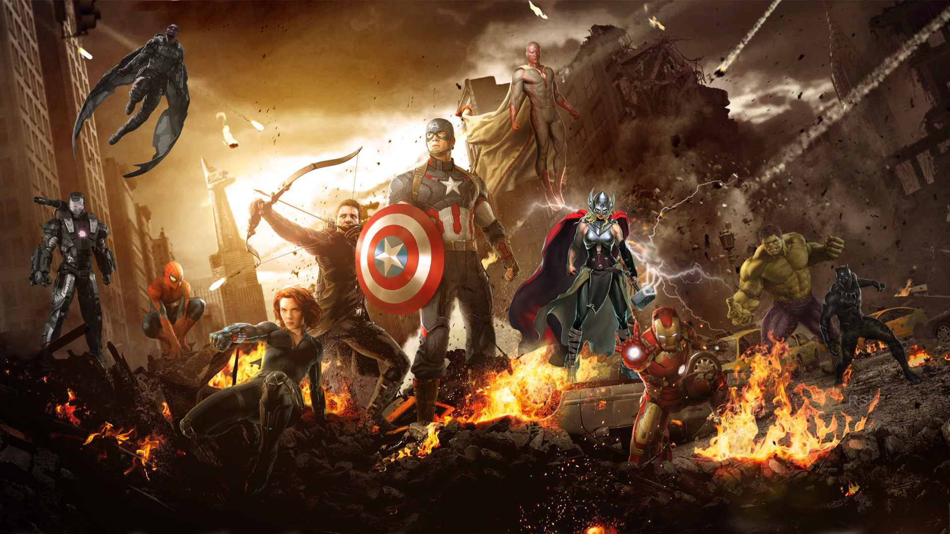Avengers Infinity War Music - 1920x1080 Wallpaper 