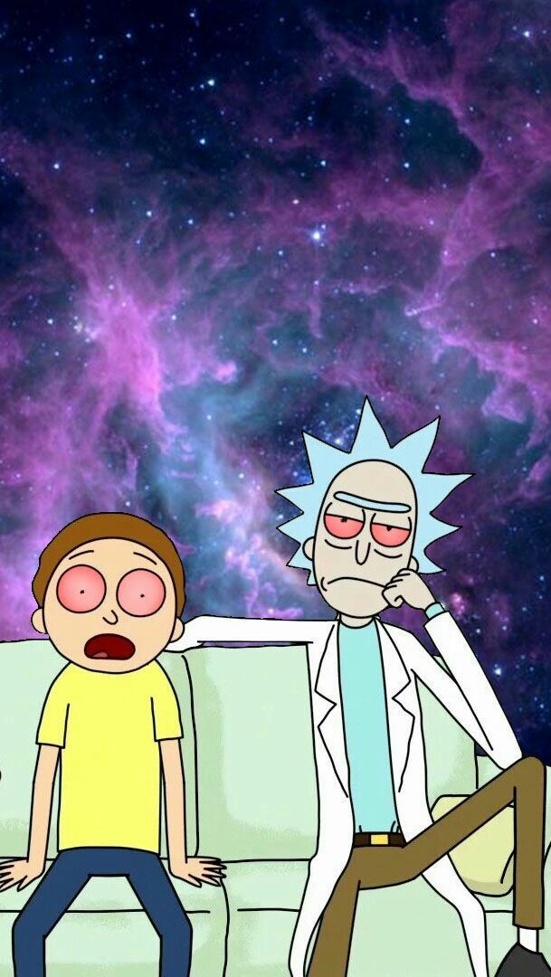 Image - Iphone Rick And Morty - HD Wallpaper 