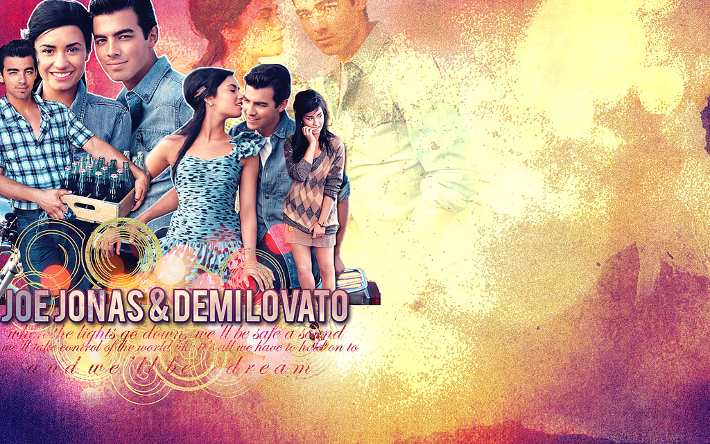 Demi Lovato And Joe Jonas - HD Wallpaper 