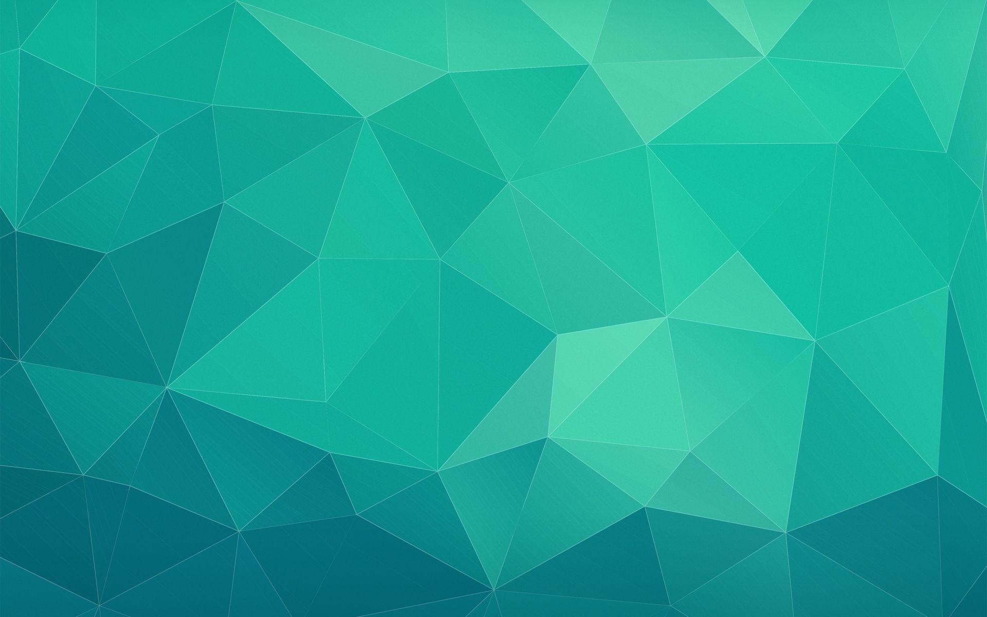 1920x1200, Blue Green Wallpaper Blue And Green Triangles - Triangle Wallpaper Blue Hd - HD Wallpaper 