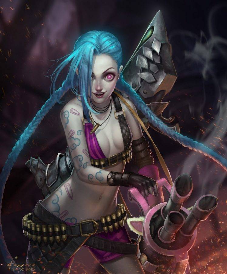 Jinx Wallpaper Hd Phone - HD Wallpaper 