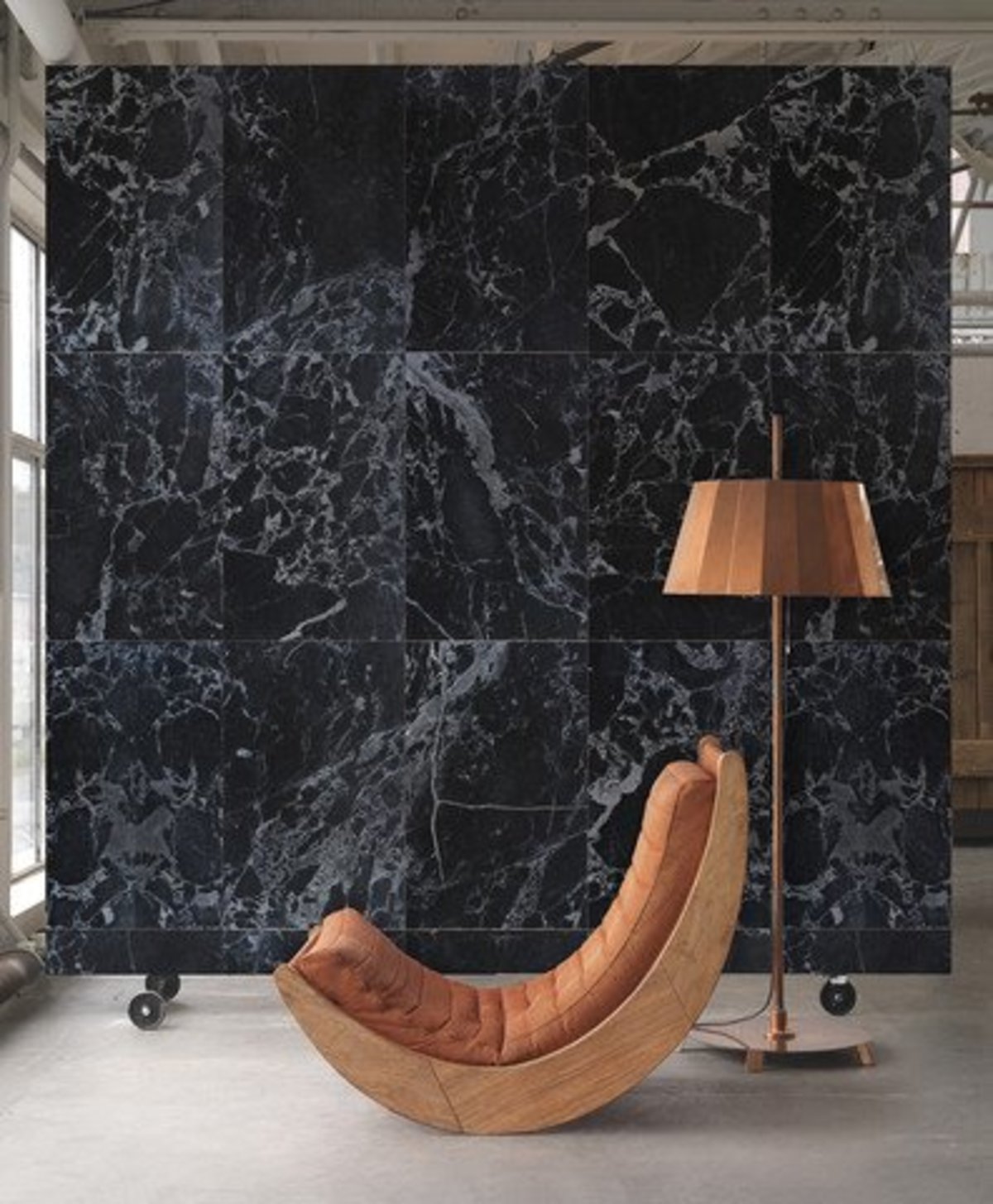 Nlxl Black Marble Wallpaper - Marble Beige Anthracite - HD Wallpaper 
