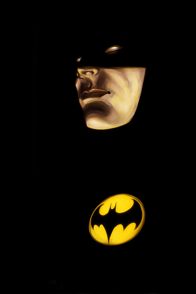 High Resolution Batman Logo Hd - 640x960 Wallpaper 