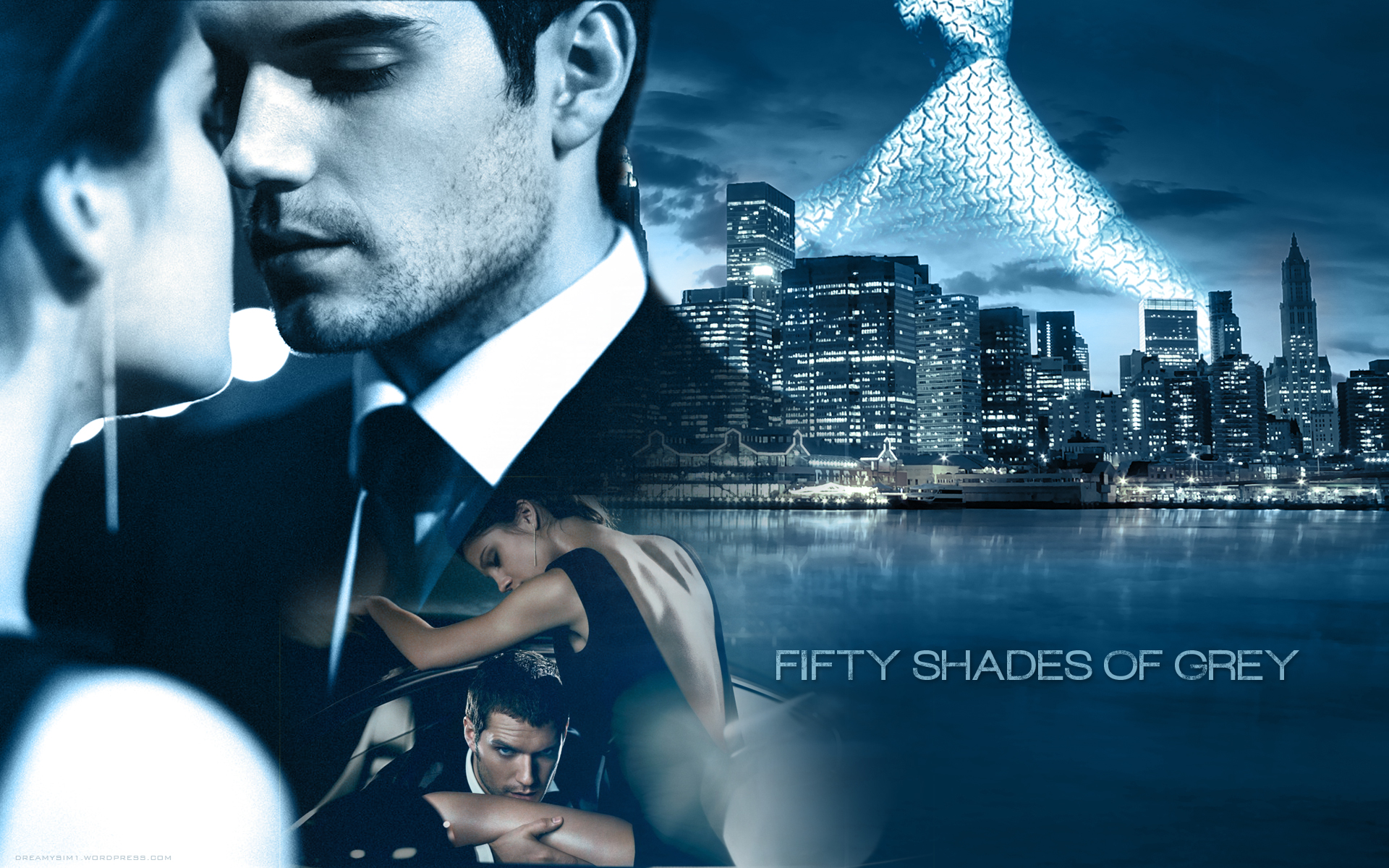 Cinquenta Tons De Cinza - Fifty Shades Of Grey 2014 - HD Wallpaper 