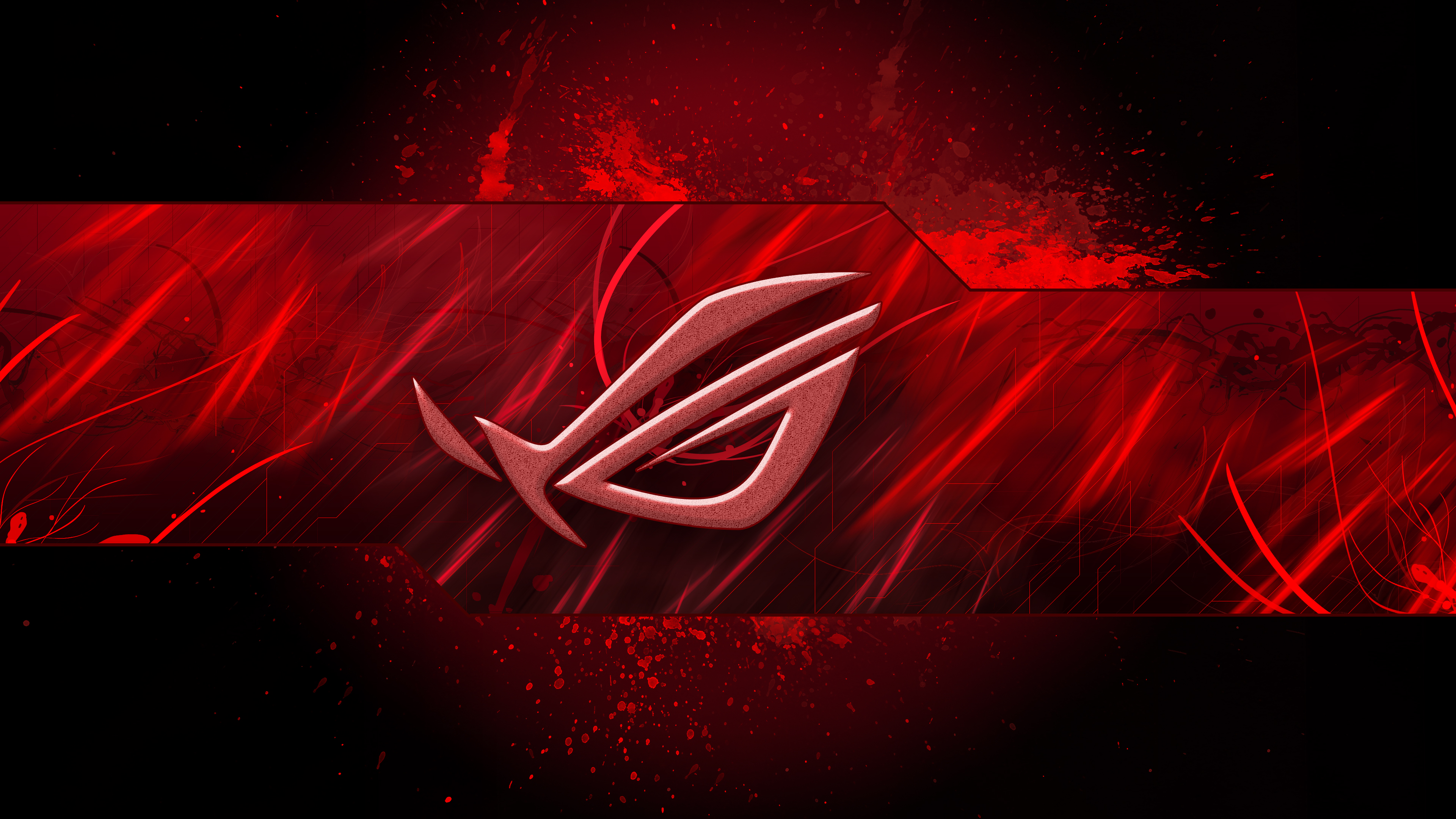 Rog Red Wallpaper 4k - HD Wallpaper 