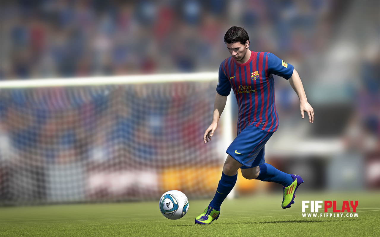 Fifa 12 Wallpaper - Fifa 12 Messi - HD Wallpaper 