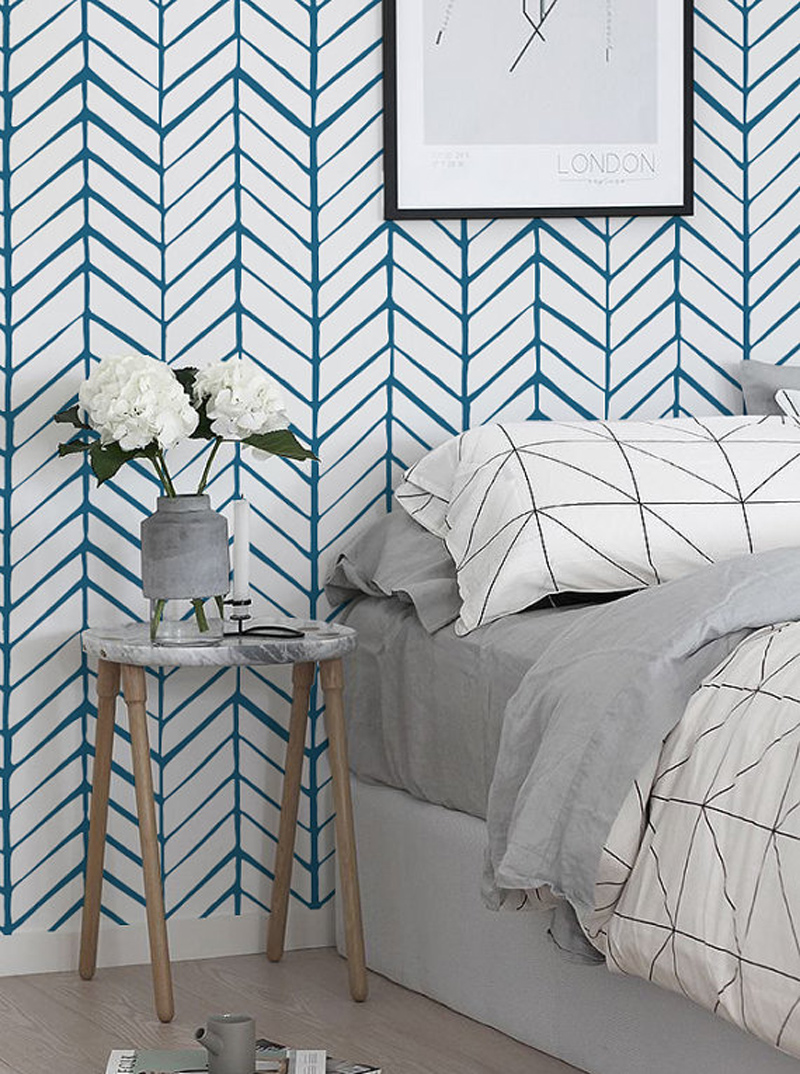 Dormitorio Sencillo Y Moderno - HD Wallpaper 