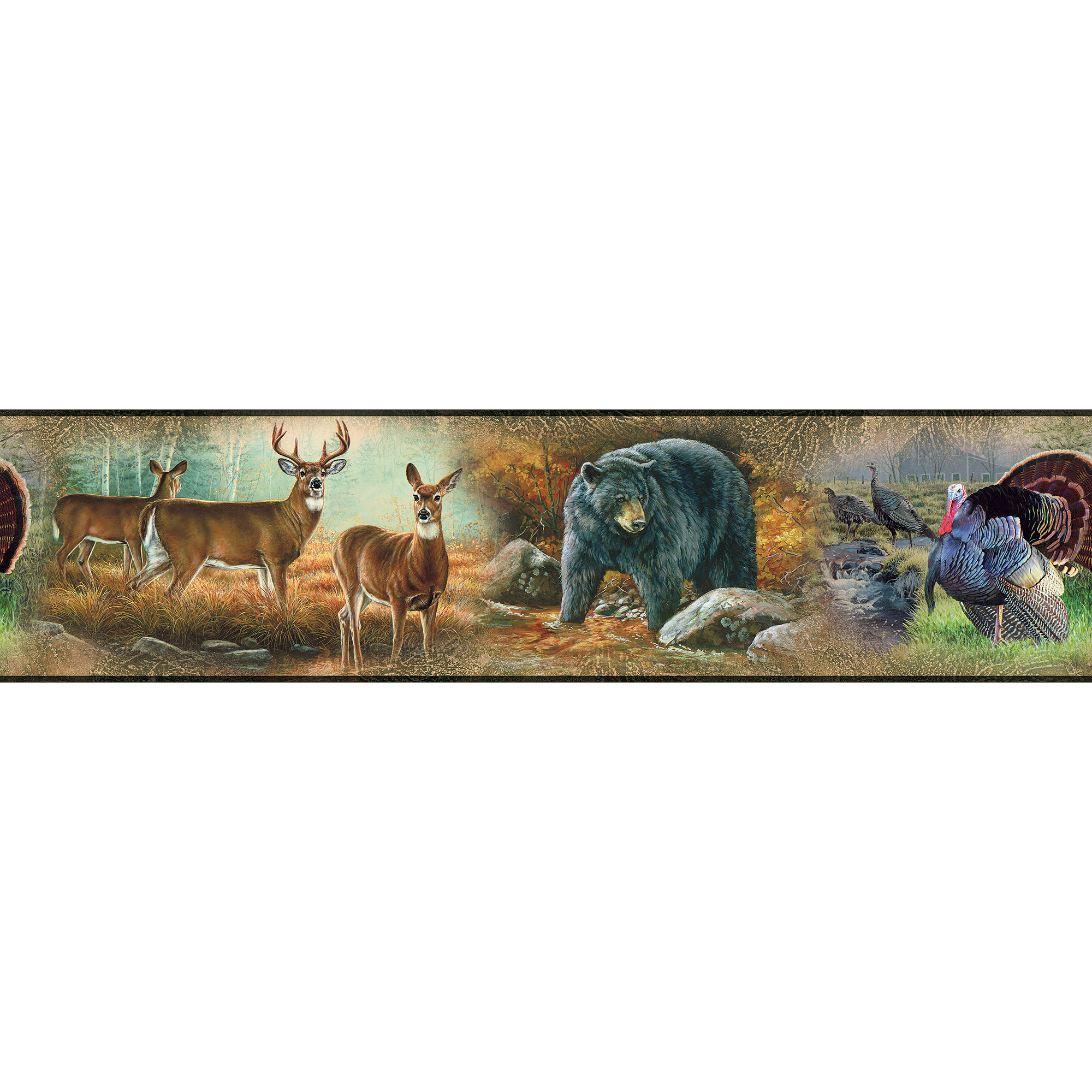 Wildlife Border - HD Wallpaper 