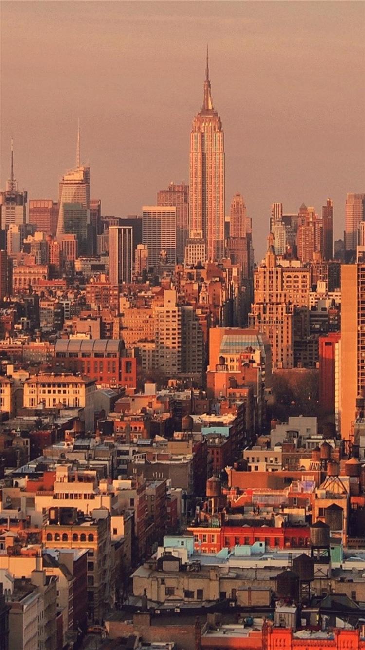 New York Skyscrapers Top View Building Iphone 6 Wallpapers New York Hd Wallpaper Iphone 6 750x1334 Wallpaper Teahub Io