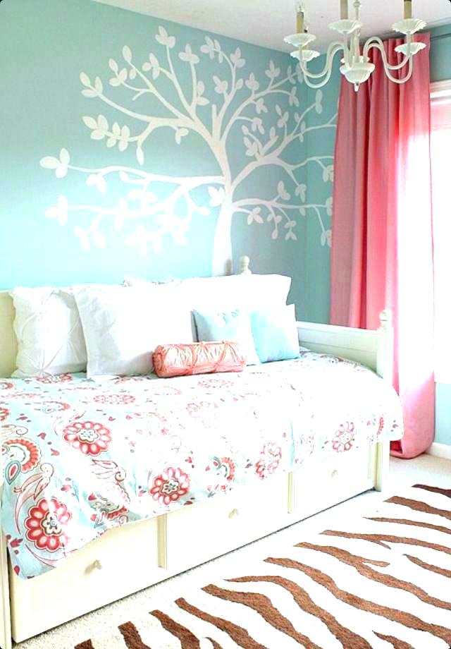 Girly Bedroom Wallpaper
 Wallpaper For Bedrooms - Cute Girls Room Paint - HD Wallpaper 