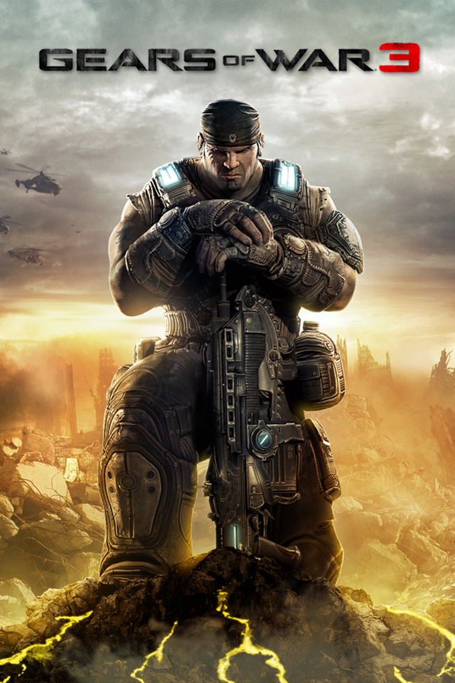 Gears Of War 3 Cover - 640x960 Wallpaper Gears Of War 3 Cover - 640x960 Wallpaper