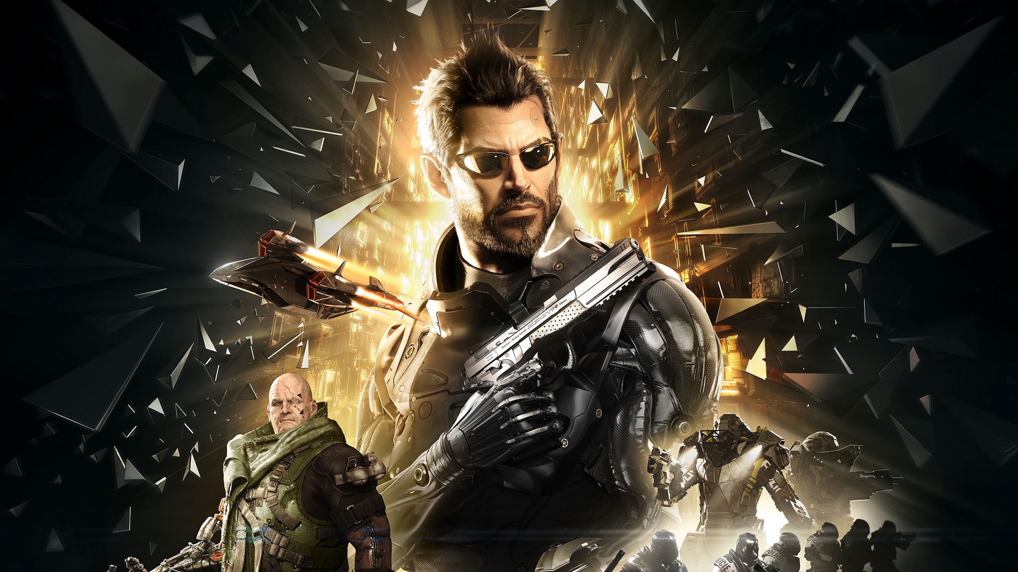 Wallpaper Deus Ex, Mankind Divided, Adam Jensen, Cyborgs - Deus Ex Mankind Divided - HD Wallpaper 