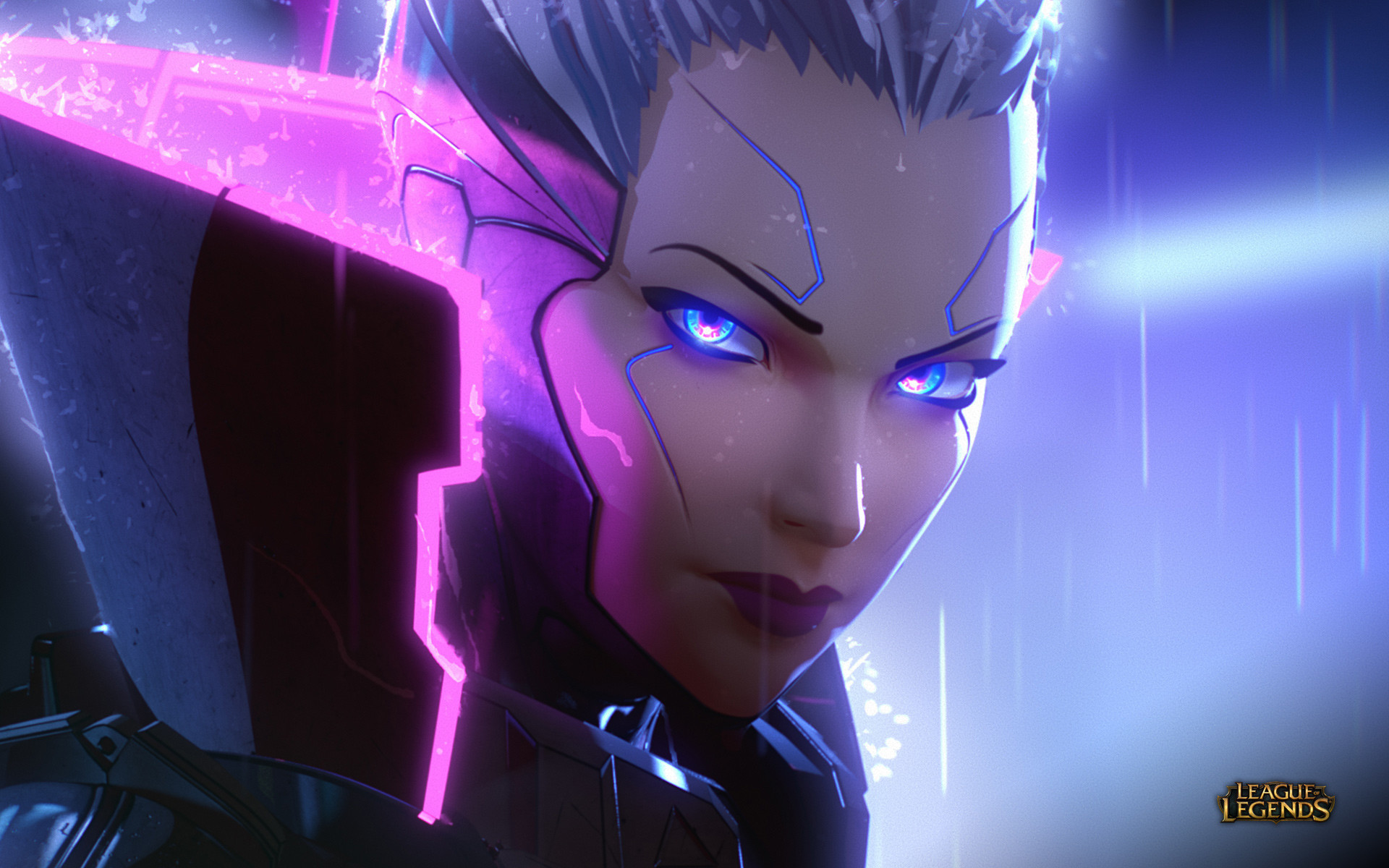 1920x1200, Vayne Wallpapers League Of Legends By Viciousblue - Lol Wallpaper Vayne - HD Wallpaper 