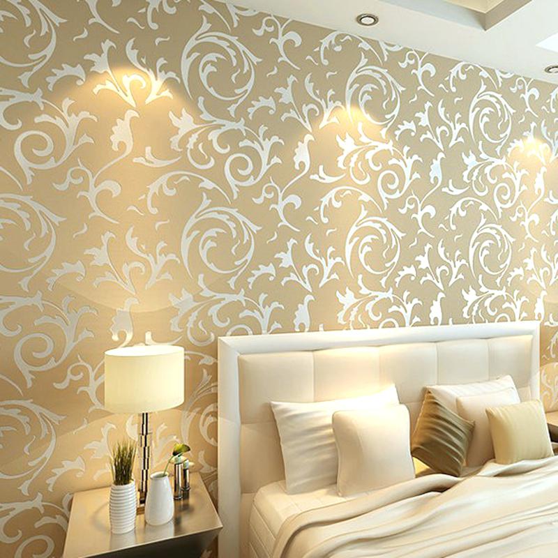 Grey And Gold Wallpaper Luxury Silver Leaf For Walls - HD Wallpaper 