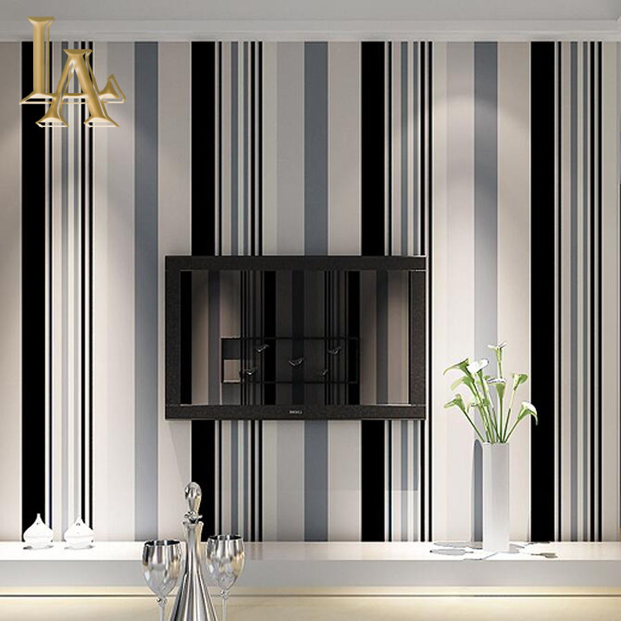 Black And Grey Striped - HD Wallpaper 