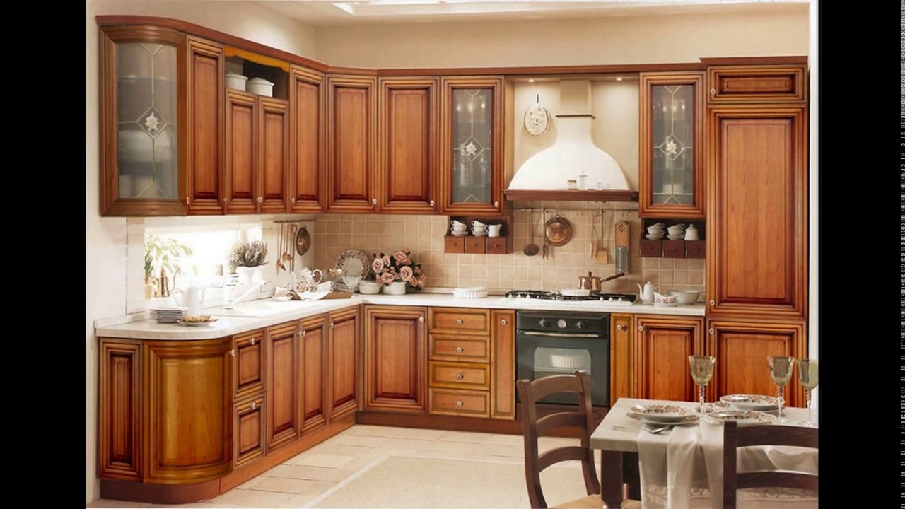 Design For Kitchen Cabinet - HD Wallpaper 