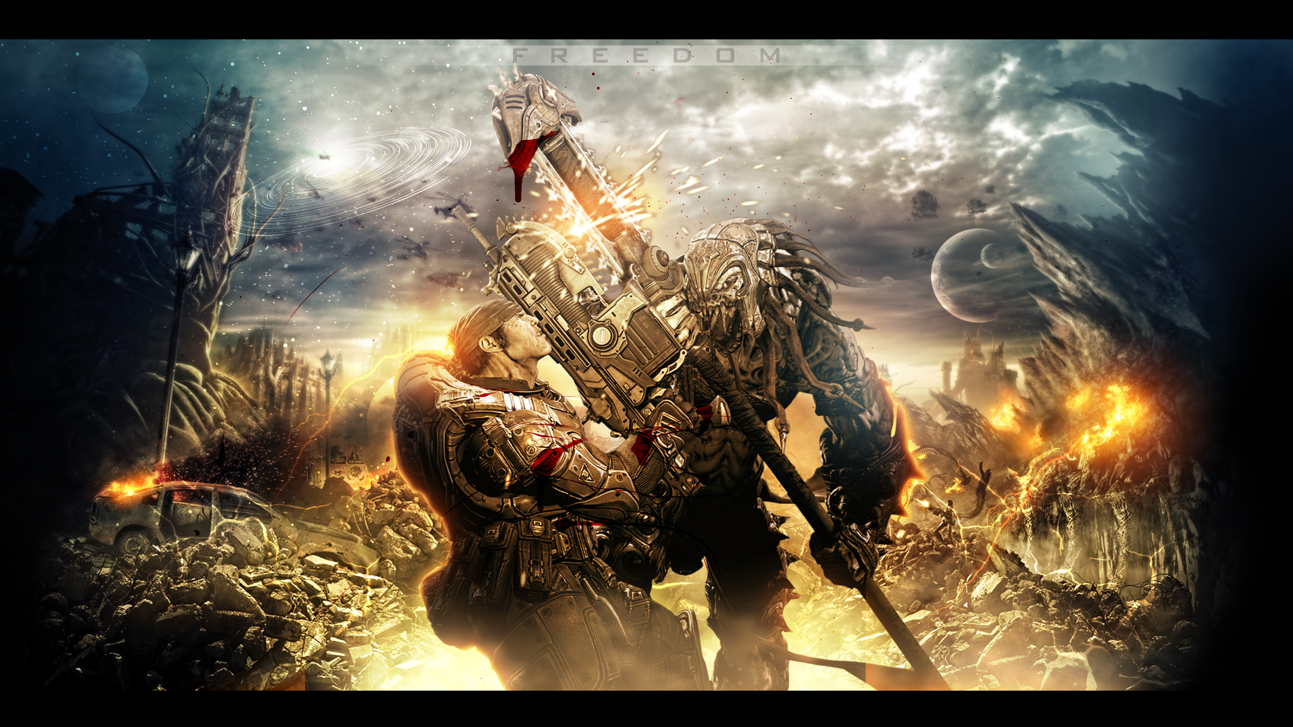 Gears Of War Wallpapers 2560x1440, - HD Wallpaper 