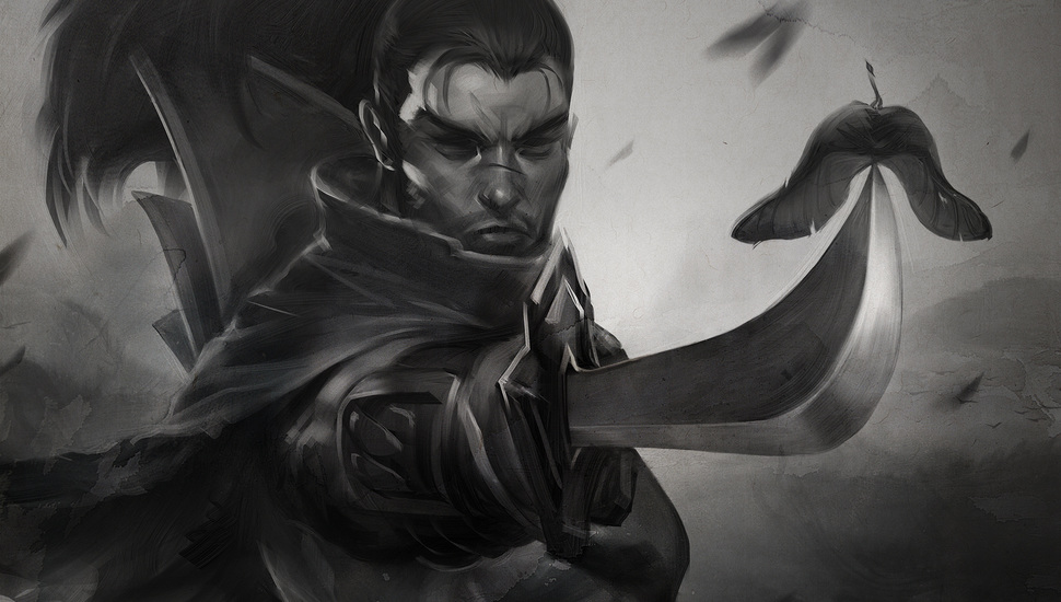 League Of Legends, Figure, Samurai, Yasuo, Warrior, - Lol Yasuo - HD Wallpaper 