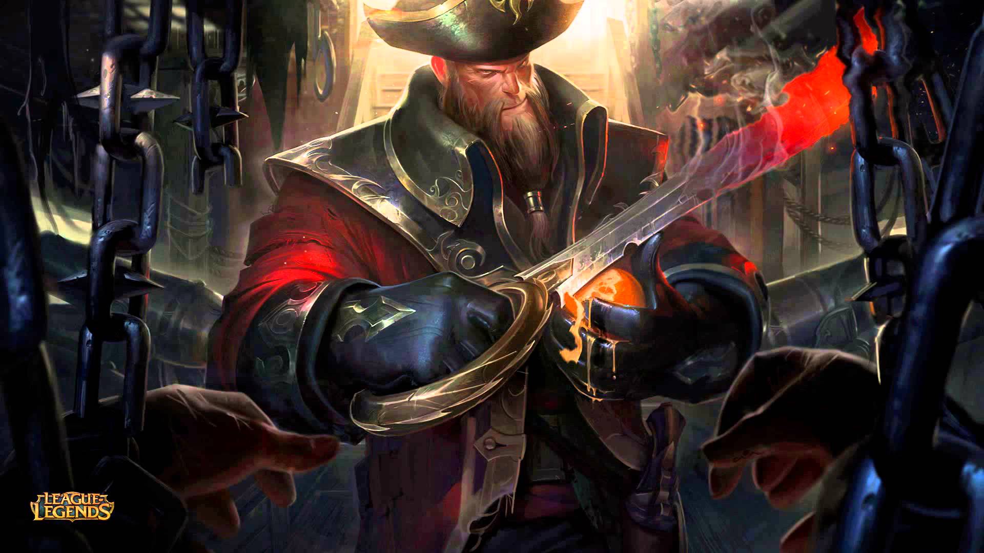 Gangplank-wallpaper - Captain Gangplank - HD Wallpaper 