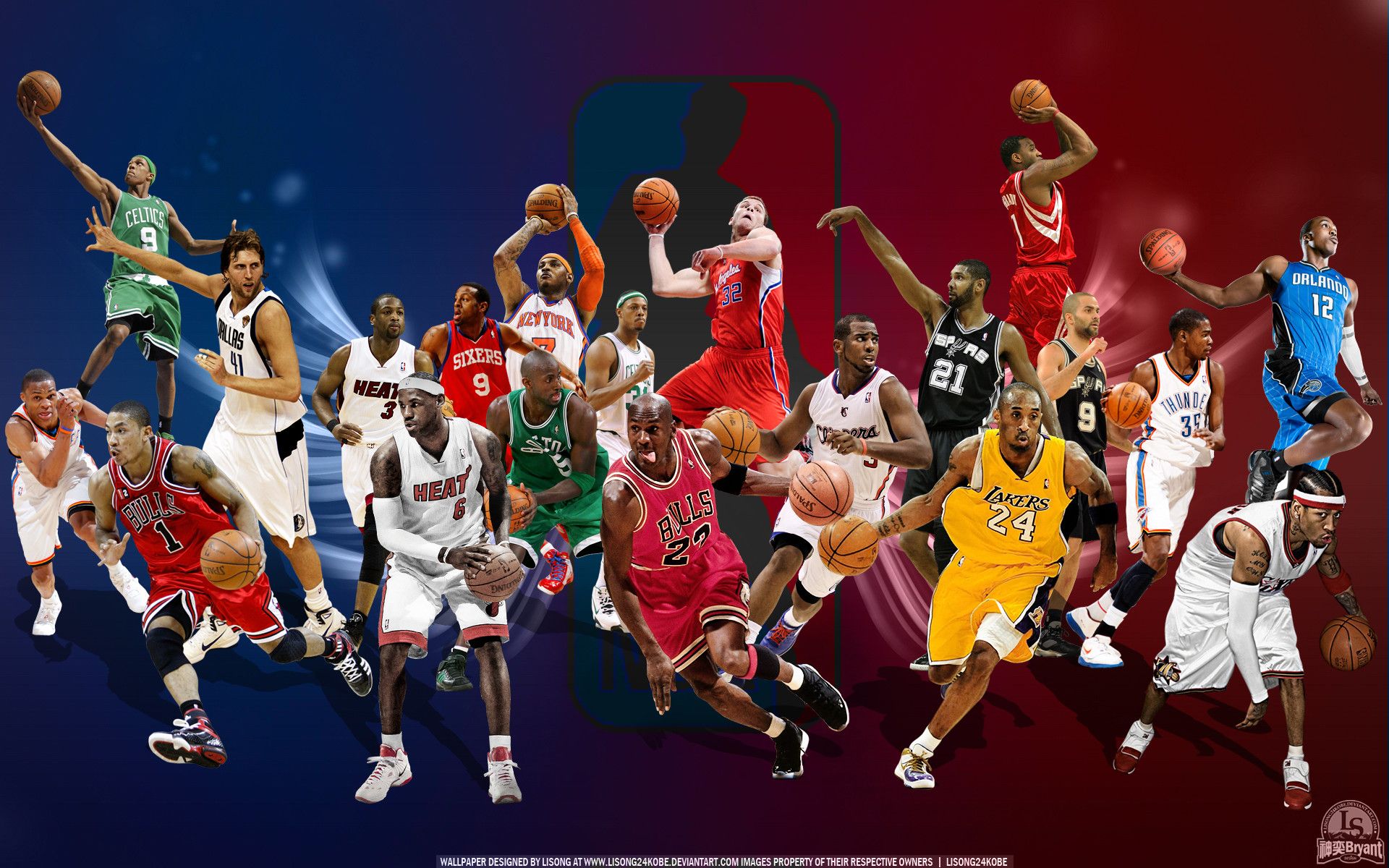 Nba Legends - HD Wallpaper 