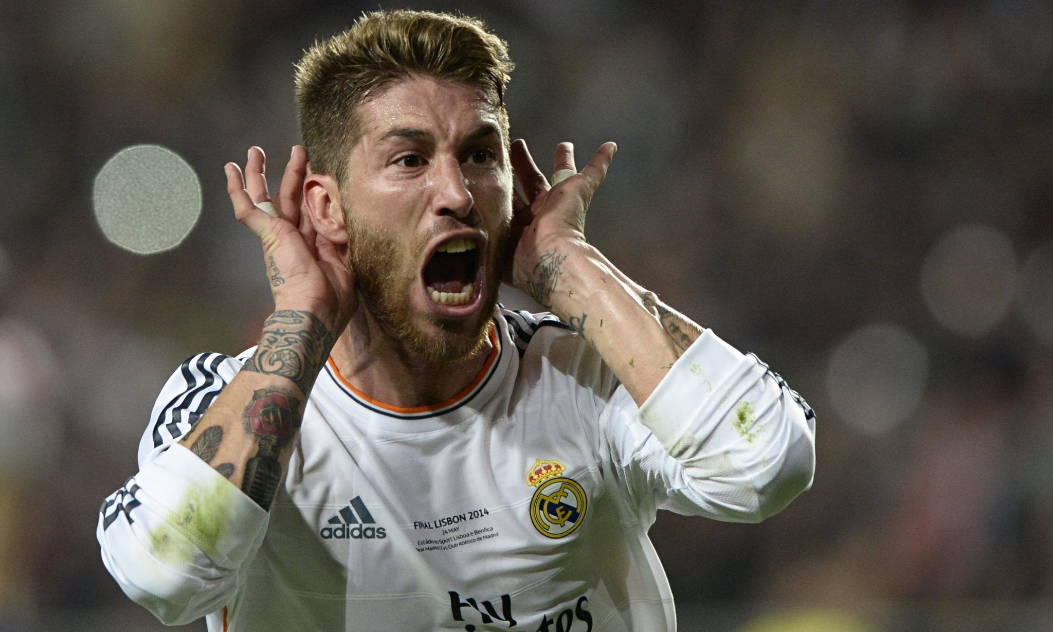 Sergio Ramos Hd Wallpaper - Sergio Ramos 2014 Champions League Final - HD Wallpaper 