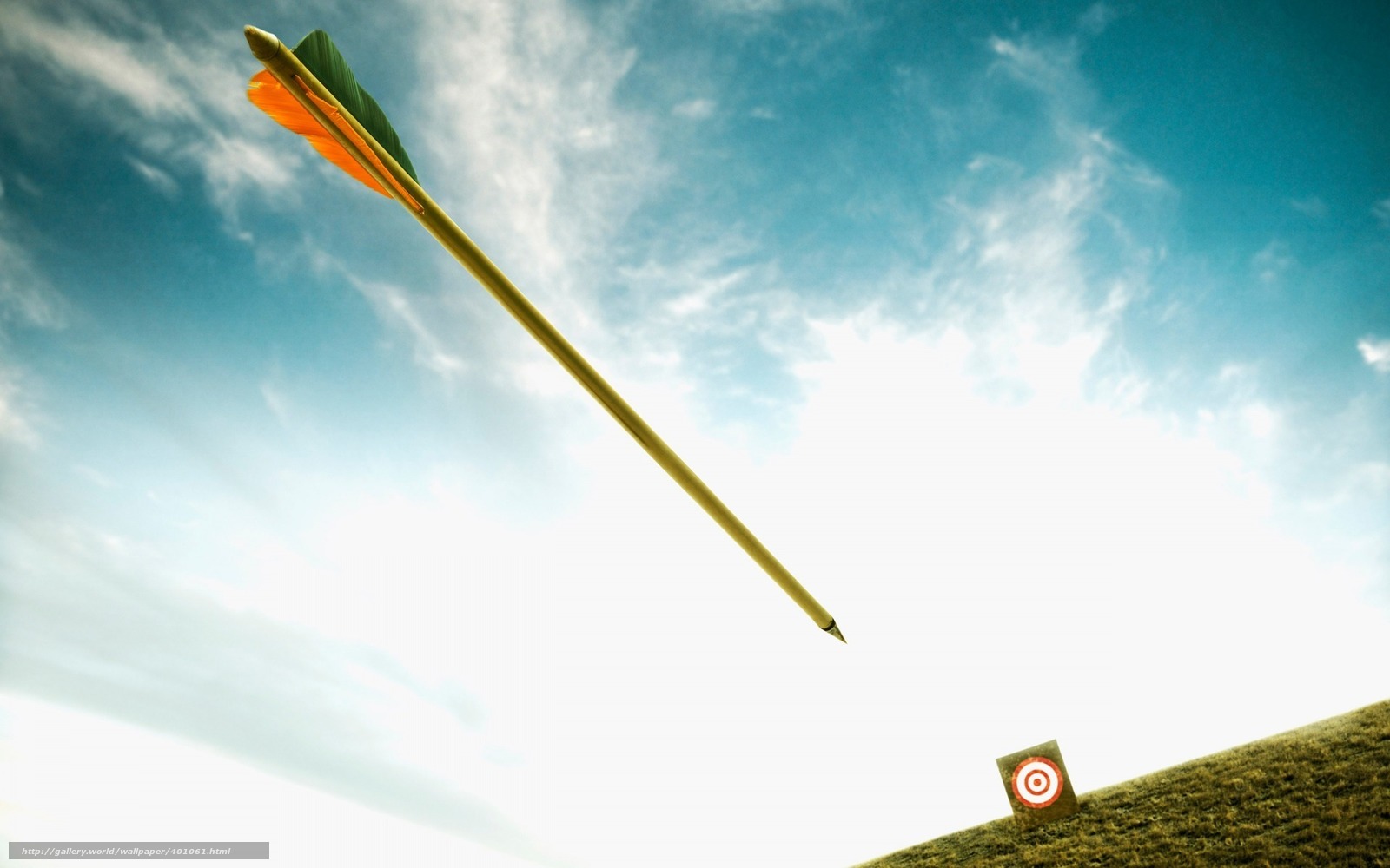 Focus Target Wallpaper Wallpaper Cloudpix - Archery Backgrounds - HD Wallpaper 