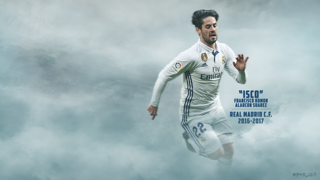 Full Top Isco Wallpaper Hd - Isco Real Madrid 2017 - HD Wallpaper 