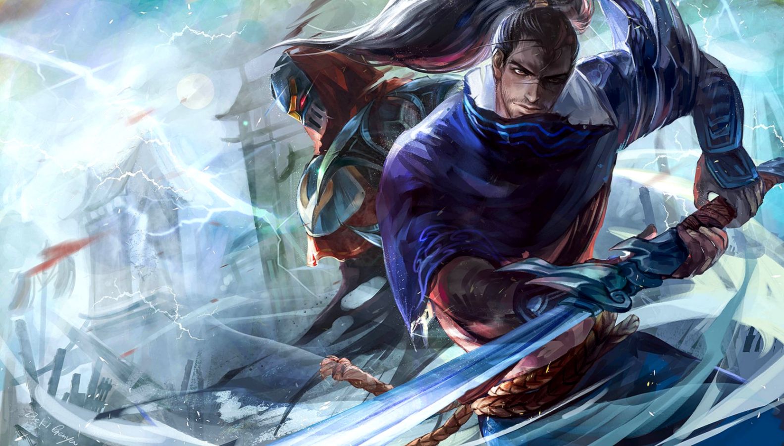 47 Yasuo League Of Legends Hd Wallpapers Background - League Of Legends Zed And Yasuo - HD Wallpaper 