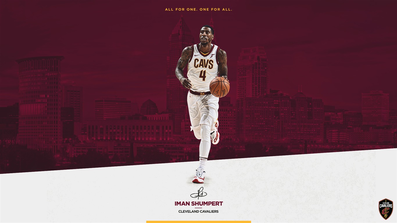 Iman Shumpert Cavaliers 2017-2018 Players Wallpaper2017 - Lebron James 2017 18 - HD Wallpaper 