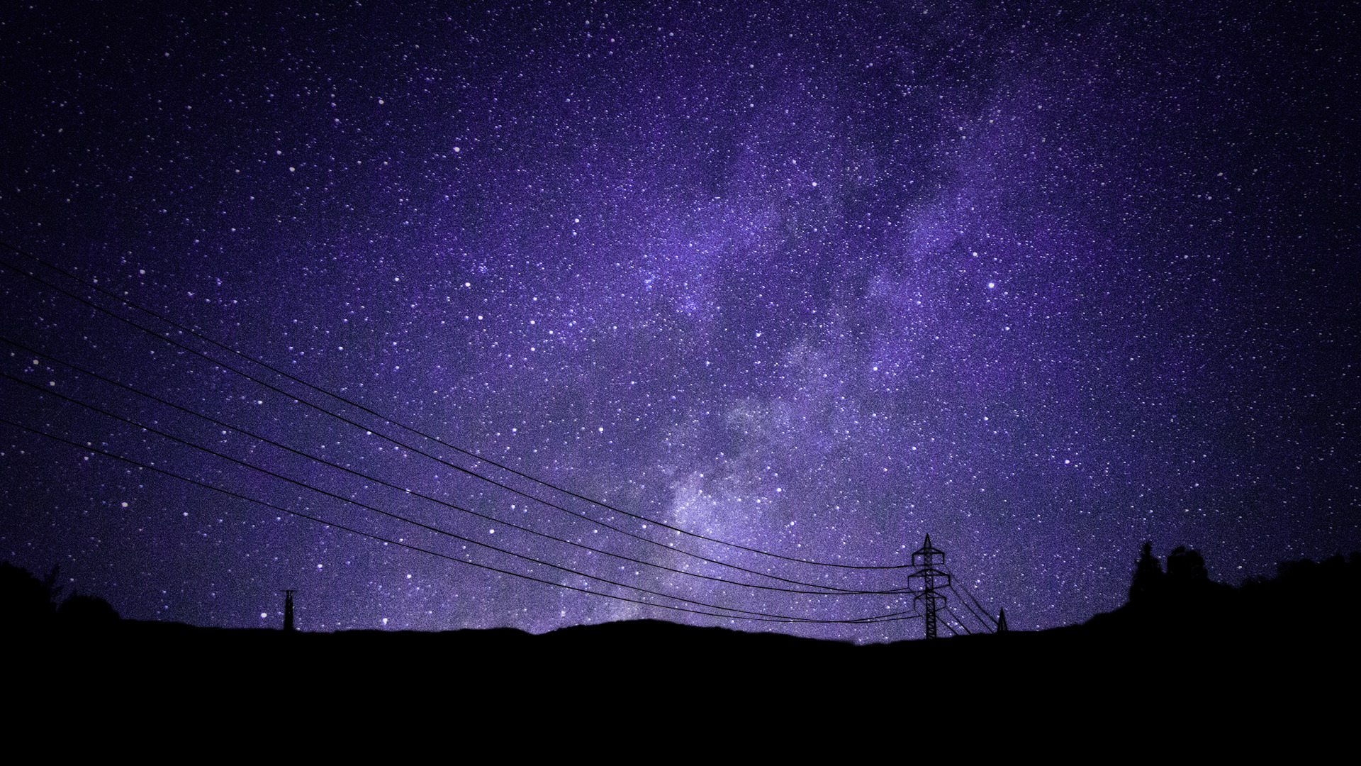 Night Galaxy Sky Background - HD Wallpaper 