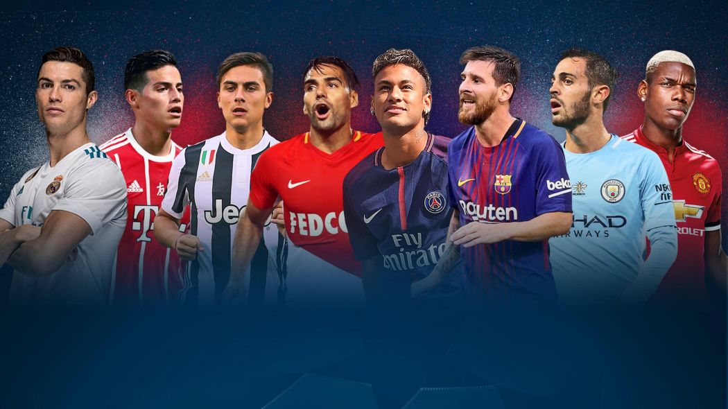 Wallpaper-football Players - Uefa Champions League 2018 19 - HD Wallpaper 