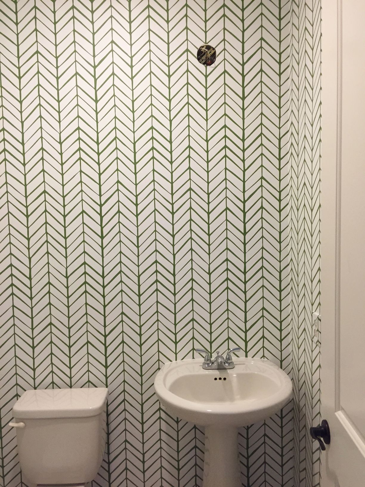 Wallpaper Hanger Houston, Paperhanger Cypress Texas - Bathroom - HD Wallpaper 