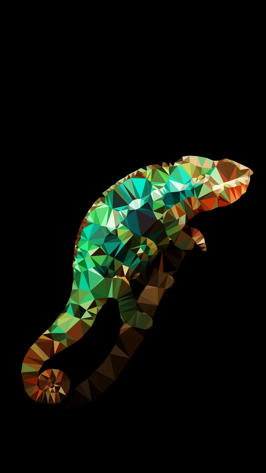 Chameleon Phone Background - HD Wallpaper 