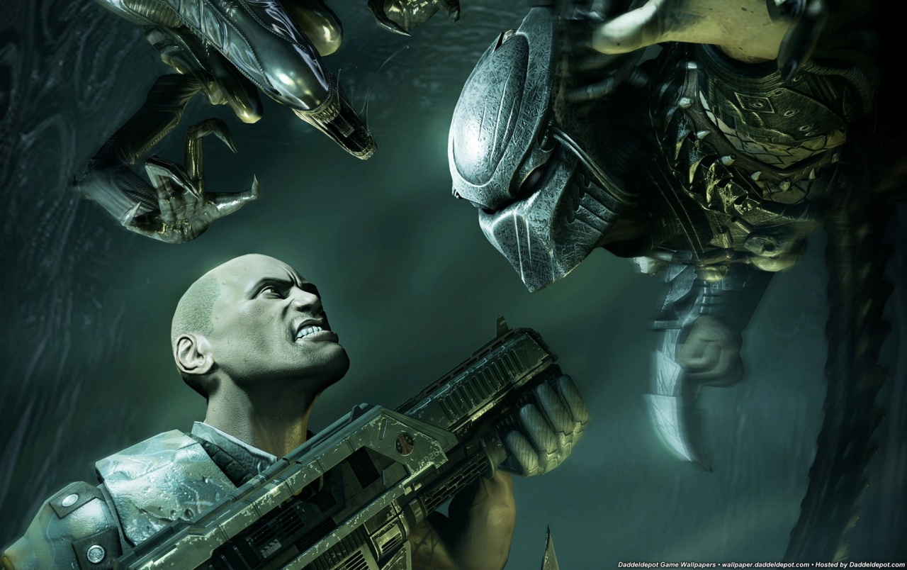 Predator Wallpapers - Aliens Vs Predator - HD Wallpaper 