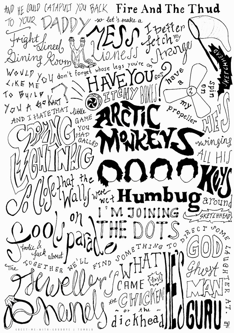 Arctic Monkeys Trippy Wallpaper - Arctic Monkeys Fan Art - HD Wallpaper 