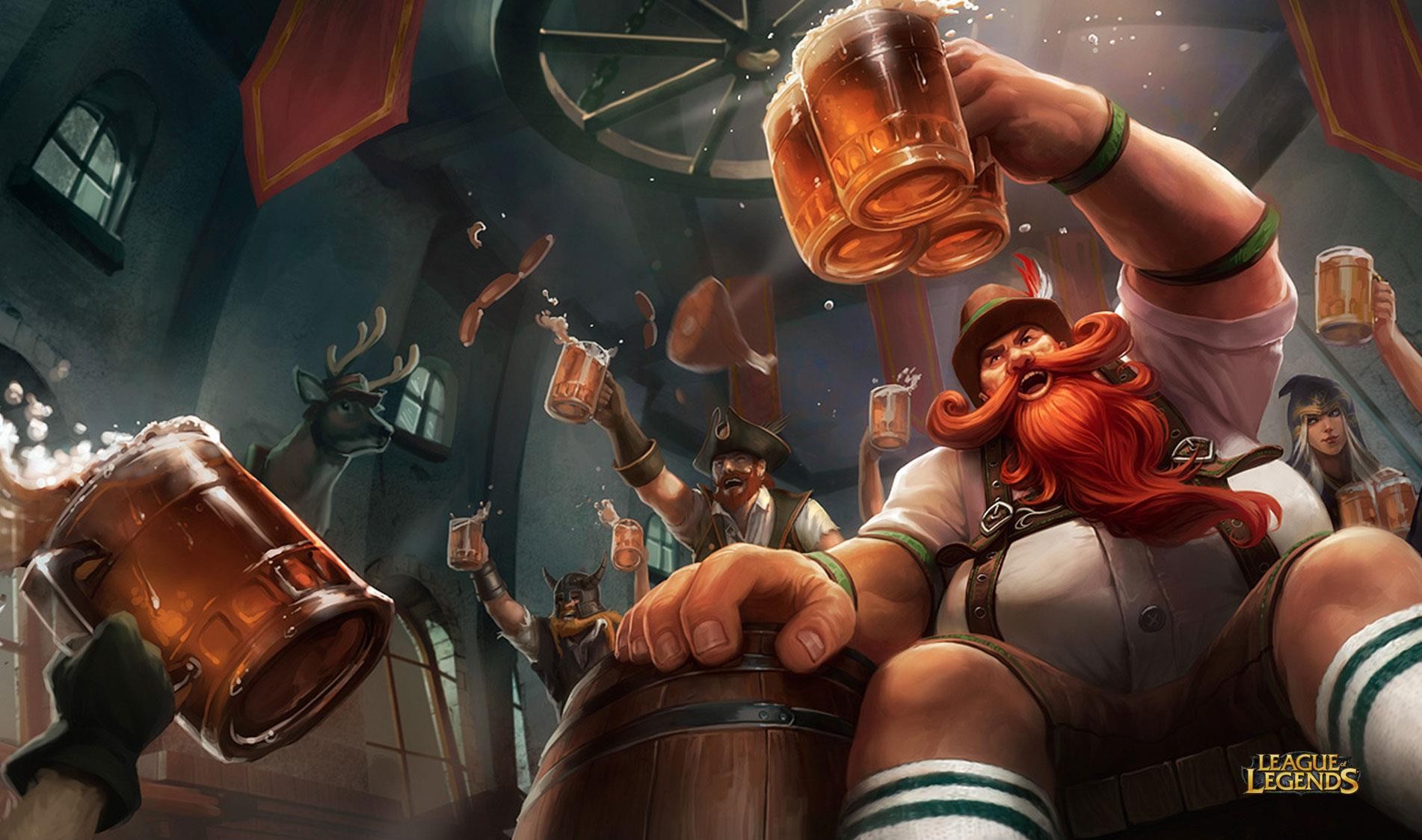 Wallpaper - Oktoberfest Gragas - HD Wallpaper 