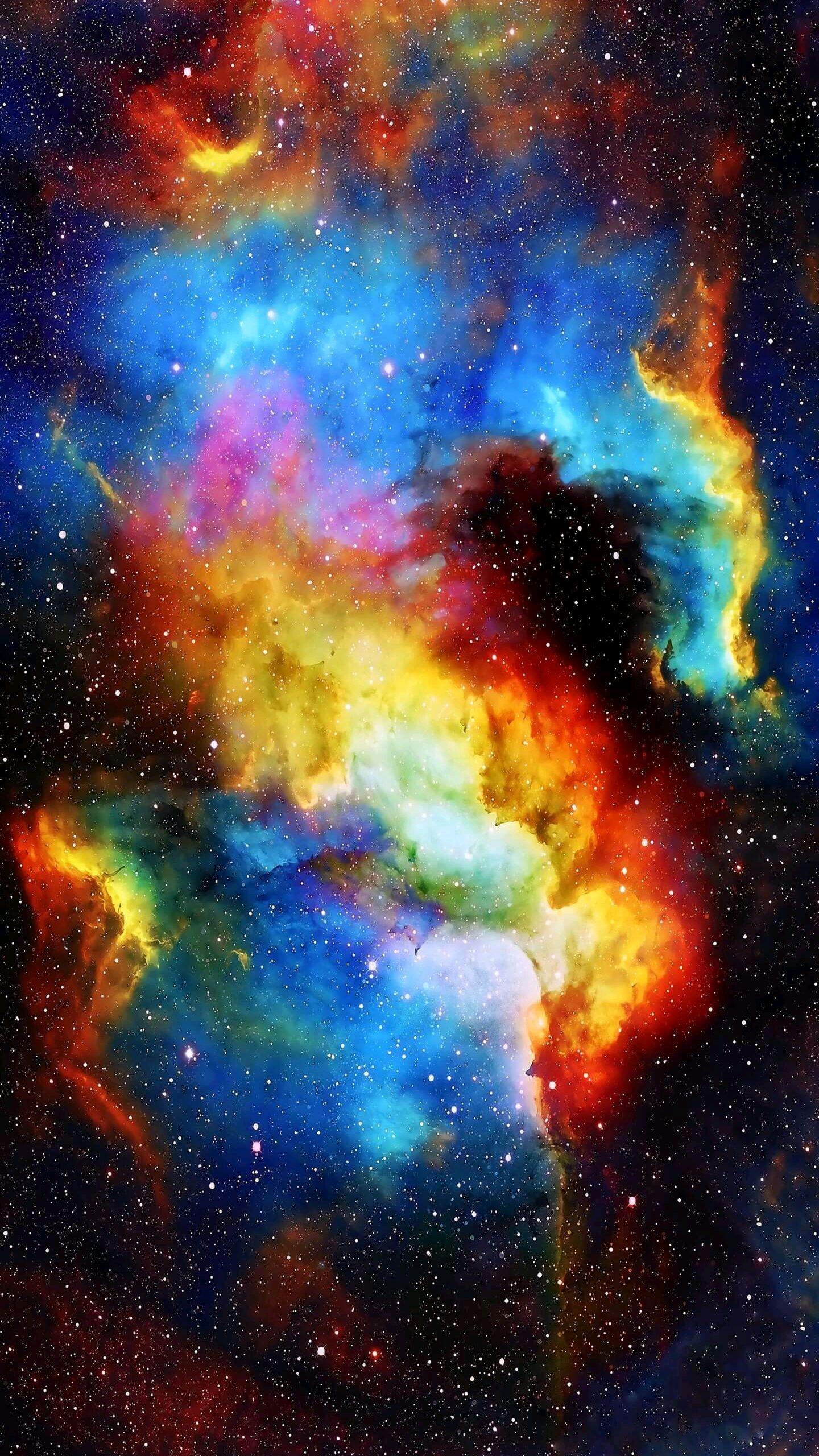 Colorful Galaxy Wallpaper Iphone Galaxy Space Wallpaper - Nebula Cosmic  Space Background - 1440x2560 Wallpaper 