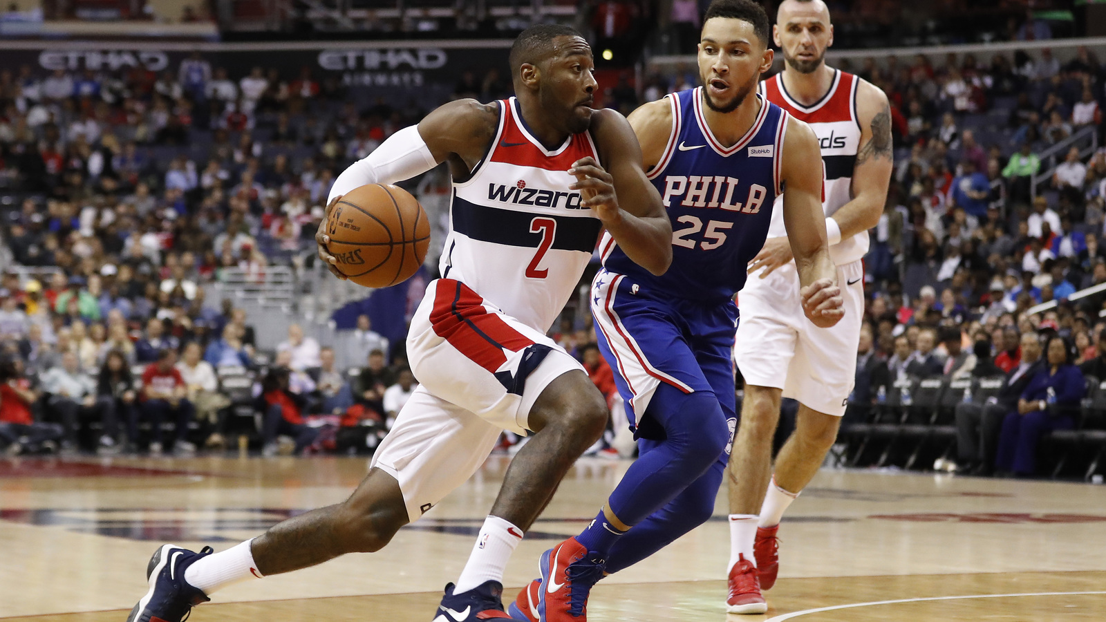 Ben Simmons John Wall - HD Wallpaper 