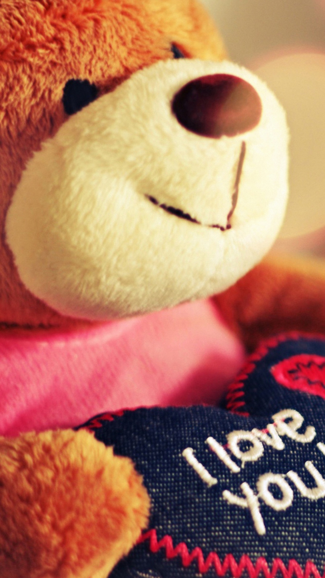 Cute Teddy Bear Iphone 6 Wallpapers Hd - Love Wallpaper Teddy Bear - HD Wallpaper 