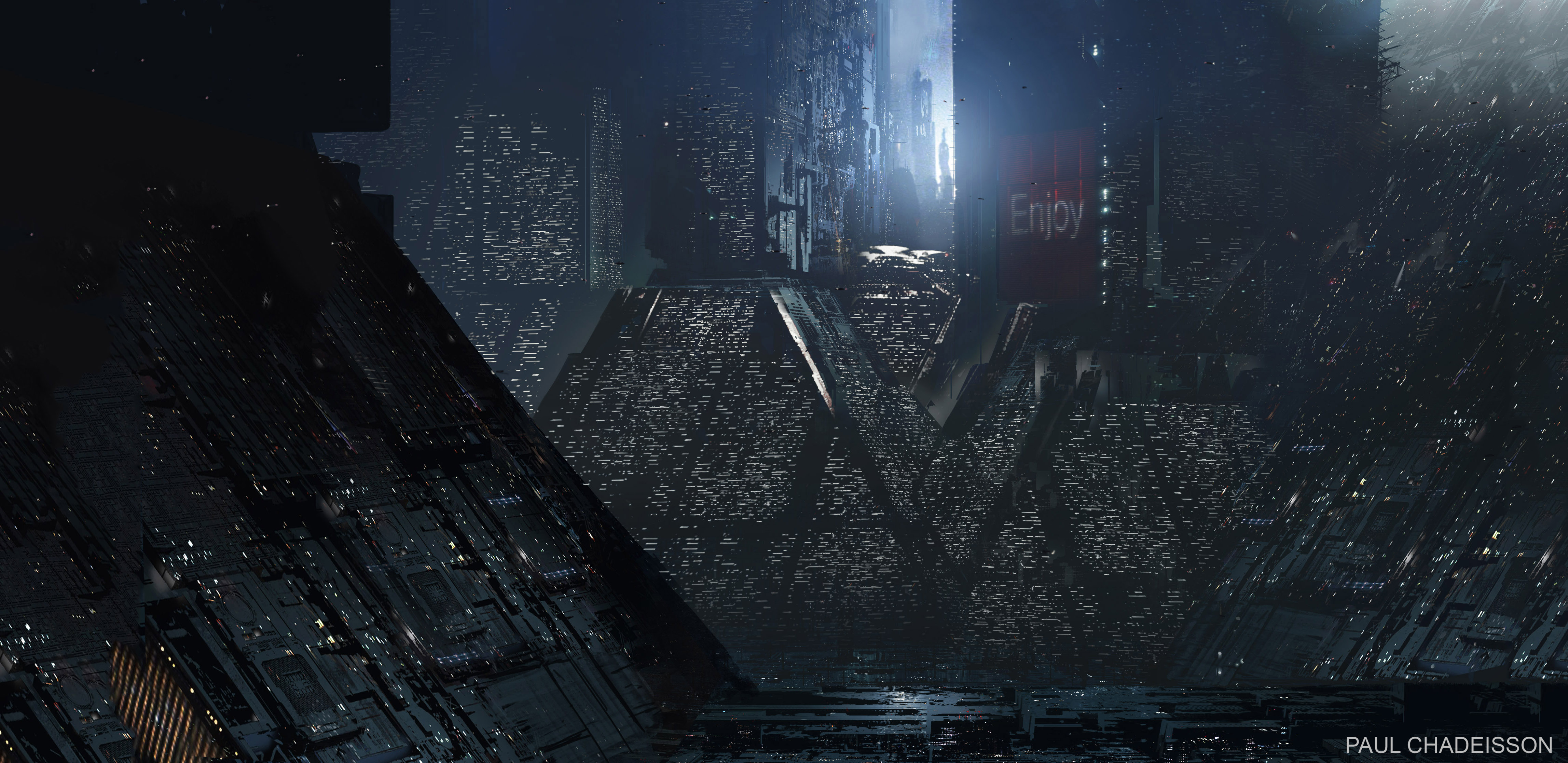 Blade Runner 2049 Concept Art - HD Wallpaper 
