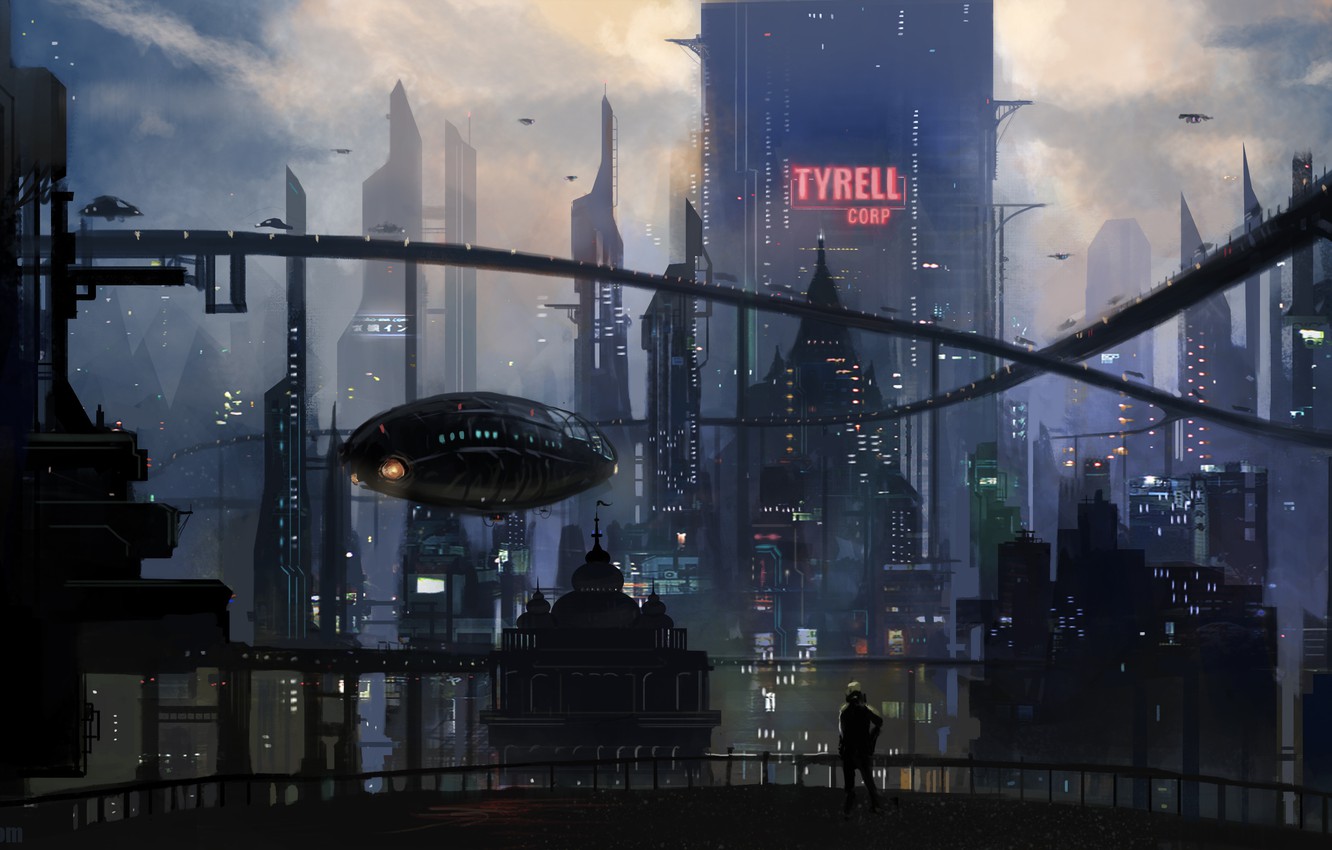 Photo Wallpaper Blade Runner, Blade Runner 2049, Tyrell - HD Wallpaper 